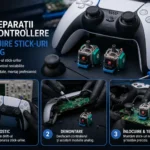 Reparații controllere PlayStation (PS4, PS5), Xbox și Nintendo Switch
